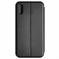 фото товару Чохол-книжка Premium Leather Case Xiaomi Mi 8 black (тех.пак)