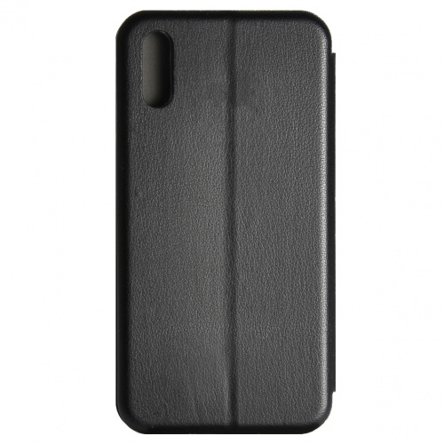 фото товару Чохол-книжка Premium Leather Case Xiaomi Mi 8 black (тех.пак)