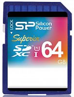 фото товару Silicon Power MicroSDXC 64GB Class10 UHS-I U1 Elite +SD adapter