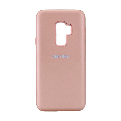 фото товару Накладка Original Silicone Joy touch Samsung S9 Plus (G965F) Rose gold (тех.пак)