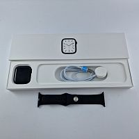 фото товару Apple Watch Series 7 GPS, 45mm, Midnight, Midnight Sport Band