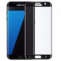фото товару Защитное стекло 4D Samsung S7 edge Black (тех.пак)
