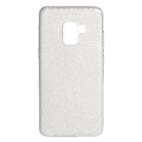 фото товару Накладка Shine 3в1 (PC+TPU) Samsung A8 (2018) A530 silver