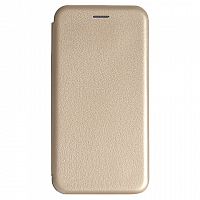 фото товару Чохол-книжка Premium Leather Case Samsung A50 (2019) A505F gold (тех.пак)