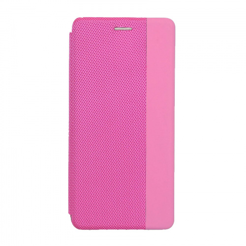 фото товару Чехол-книжка Fabric strip Realme C2 pink (тех.пак)