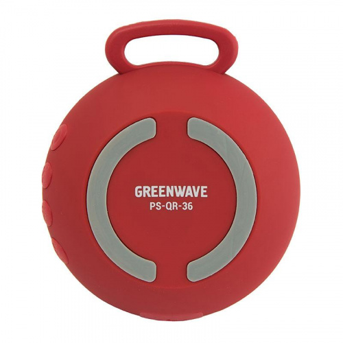 фото товара Акустична система з Bluetooth GREENWAVE PS-QR-36 red