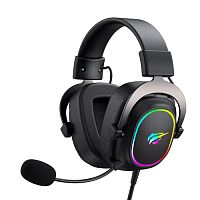 фото товара Навушники HAVIT H2002P Plug USB 7.1 GAMING, with mic, Black