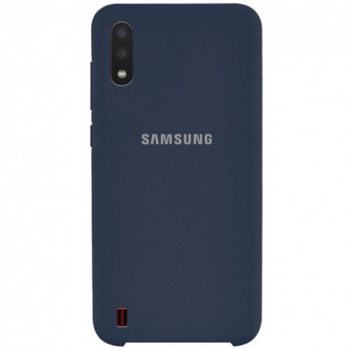 фото товару Накладка Silicone Case High Copy Samsung A01 (2020) A015F Midnight Blue