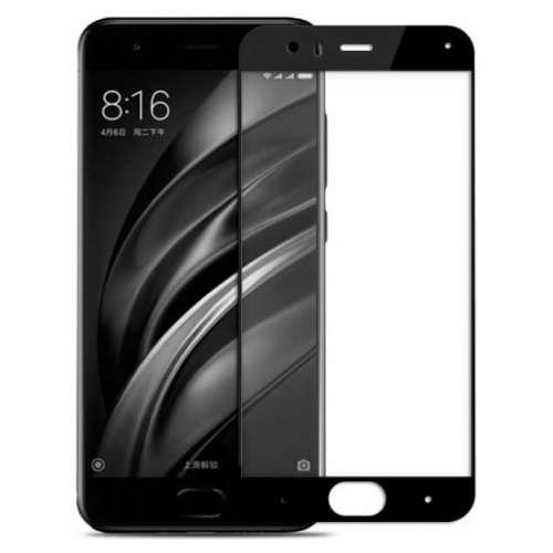 фото товару Защитное стекло MakeFuture Xiaomi Mi6 Full Cover Black