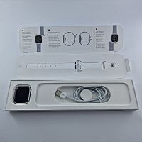 фото товару Apple Watch Series 8 GPS, 41mm, Silver, White Sport Band