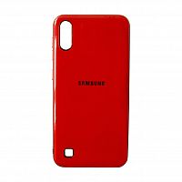 фото товару Накладка Original Silicone Joy touch Samsung A10/M10 (2019) A105F/M105F Red (тех.пак)