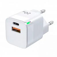 фото товару МЗП Jellico C40 1PD+1QC 20W + Type-C to Lightning cable White