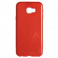 фото товару Накладка Shine 3в1 (PC+TPU) Samsung J4 Plus (2018) J415 red (тех.пак)