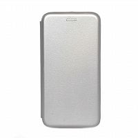 фото товару Чохол-книжка Premium Leather Case Samsung A01 (2020) A015F grey (тех.пак)
