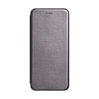 фото товару Чохол-книжка Premium Leather Case Realme 6 grey (тех.пак)