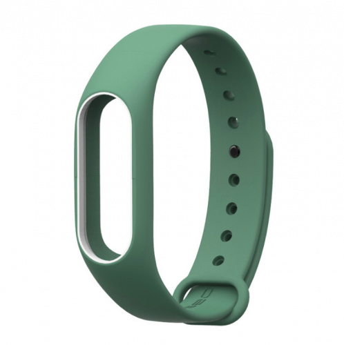 фото товара Ремінець для Mi Band 2 Green/White