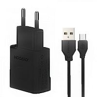 фото товару СЗУ Joyroom L-L221 2USB 2A + microUSB cable Black