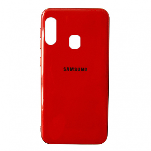 фото товару Накладка Leather Magnet Case Samsung A10s (2019) A107F Red