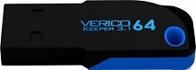 фото товару Verico USB 64Gb Keeper Black+Blue USB 3.1