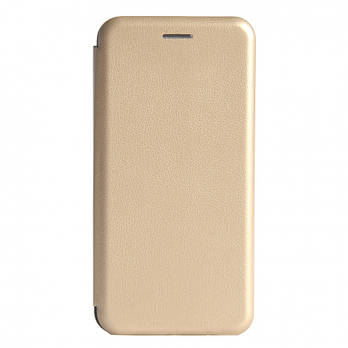 фото товару Чохол-книжка Premium Leather Case Huawei Y5 (2018) gold (тех.пак)