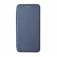 фото товару Чохол-книжка Premium Leather Case Xiaomi Redmi Note 10 Pro/Note 10 Pro Max blue (тех.пак)