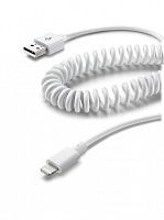 фото товару Дата кабель Cellularline Lightning 0.5-1m white (USBDATACOIMFIIPH5)