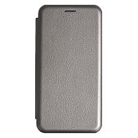 фото товару Чохол-книжка Premium Leather Case Xiaomi Redmi 8 grey (тех.пак)