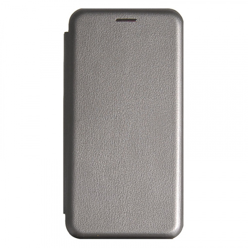фото товару Чохол-книжка Premium Leather Case Xiaomi Redmi 8 grey (тех.пак)