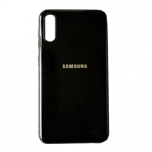 фото товару Накладка Original Silicone Joy touch Samsung A70 (2019) A705F Black (тех.пак)