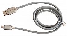 фото товару Дата кабель Jellico MS-15 microUSB 2m 3A Grey