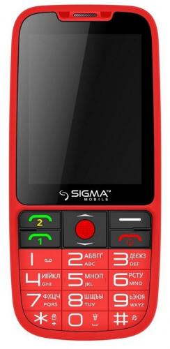 фото товару Sigma Comfort 50 Elegance Red