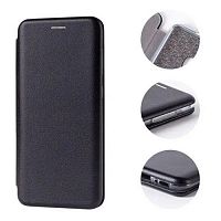 фото товару Чохол-книжка Premium Leather Case NEW Samsung A22 5G (A226B) black (тех.пак)