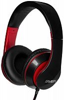 фото товара Навушники з мікрофоном SVEN AP-940MV black-red