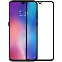 фото товару Захисне скло MakeFuture Xiaomi Mi9 SE Full Cover (full glue) Black