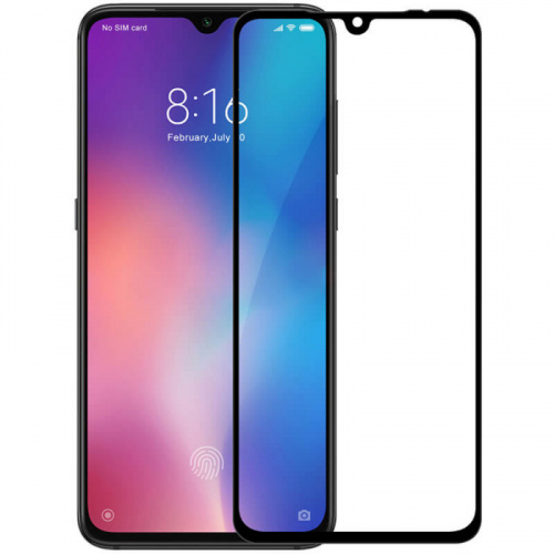 фото товару Захисне скло MakeFuture Xiaomi Mi9 SE Full Cover (full glue) Black