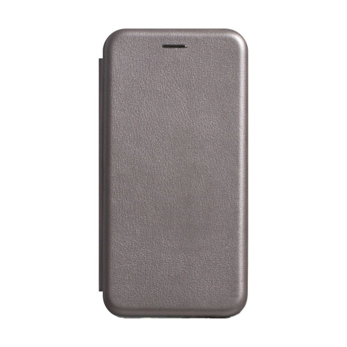 фото товару Чохол-книжка Premium Leather Case Xiaomi Poco M3 Pro gray (тех.пак)