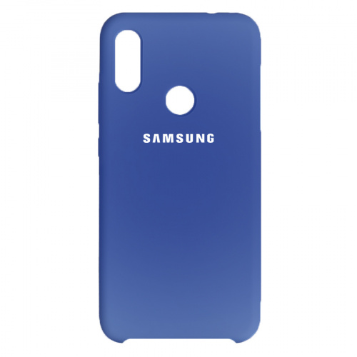 фото товару Накладка Silicone Case High Copy Samsung A20 (2019)/A30 (2019) A305F Dark blue