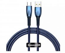 фото товару Дата кабель BASEUS Glimmer CADH000403 Series Fast Charging Type-C 1m 100W Blue