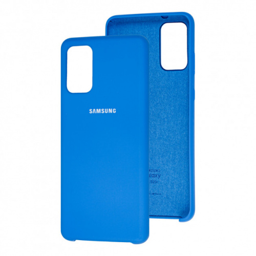 фото товару Накладка Silicone Case High Copy Samsung A41 (2020) A415F Sea Blue
