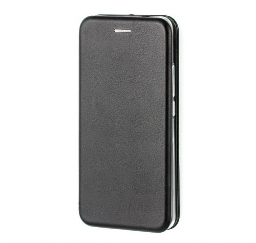 фото товару Чехол-книжка Premium Leather Case Samsung A6 Plus (2018) A605 black (тех.пак)