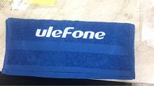 фото товару Полотенце брендированное (40*70_синее) Ulefone