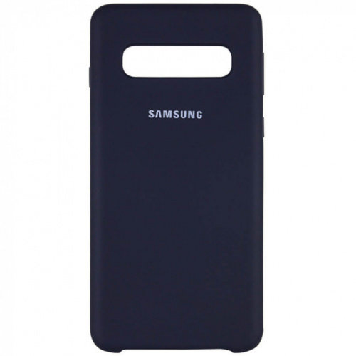 фото товару Накладка Silicone Case High Copy Samsung S10 Plus (2019) G975F Midnight Blue