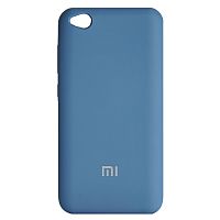 фото товару Накладка Silicone Case High Copy Redmi GO (2019) Dark blue
