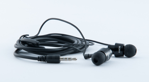 фото товара Навушники вакуумні Sony EX-400 black (mic, металл, чехол)