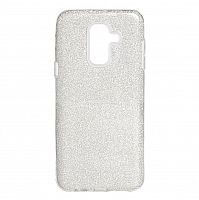 фото товару Накладка Shine 3в1 (PC+TPU) Samsung A6 Plus (2018) A605 silver (тех.пак)