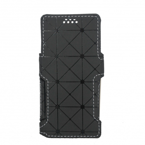 фото товару Чохол-книжка SC широкоформатна (18:9) універсальна 5.8' RHOMB with magnet Black (тех.пак)