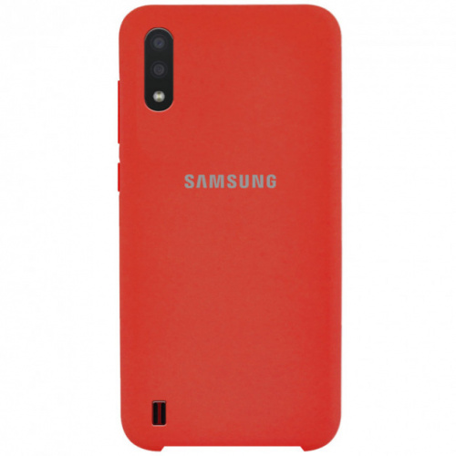 фото товару Накладка Silicone Case High Copy Samsung A01 (2020) A015F Red