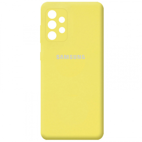 фото товару Накладка Silicone Case High Copy Samsung A32 (2021) A325F Yellow