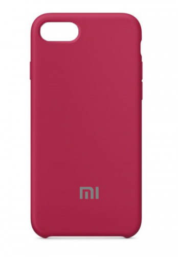 фото товару Накладка Silicone Case High Copy Xiaomi Redmi 6A Raspberry Red