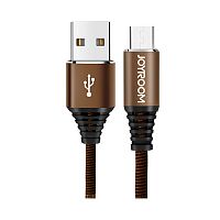 фото товару Дата кабель Joyroom Armour S-L316 microUSB 1m 2A Brown